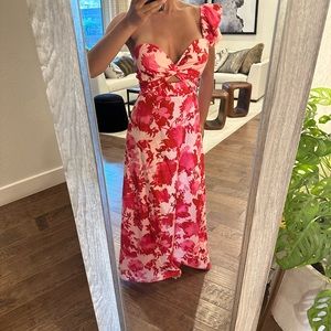 Festive Beautiful Floral Maxi Dress